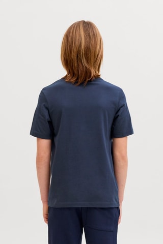 Camiseta de algodón orgánico - Azul marino - Jack & Jones
