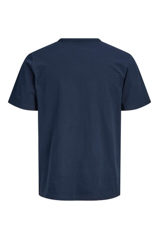 Camiseta de algodón orgánico - Azul marino - Jack & Jones