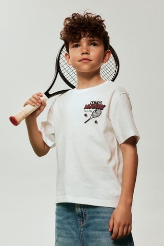 Camiseta de algodón orgánico - Blanco - Name It