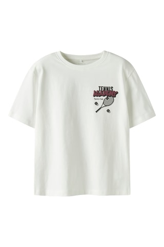 Camiseta de algodón orgánico - Blanco - Name It