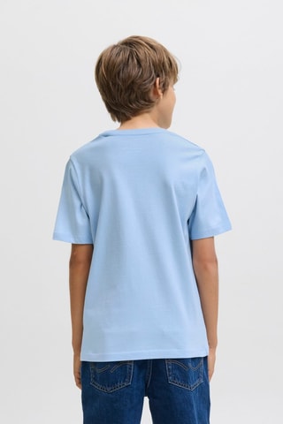 Camiseta de algodón orgánico - Azul claro - Jack & Jones