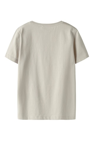 Camiseta de algodón orgánico - Beige - Name It