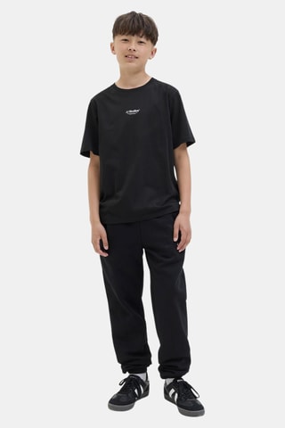 Camiseta de algodón orgánico - Negro - Jack&Jones Junior