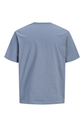 Camiseta de algodón orgánico - Azul claro - Jack&Jones Junior