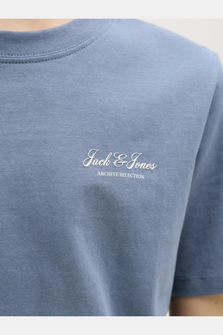 Camiseta de algodón orgánico - Azul claro - Jack&Jones Junior