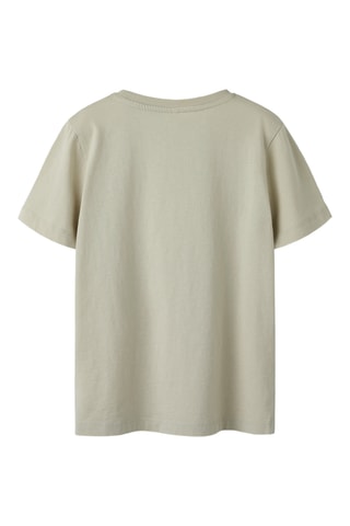 Camiseta de algodón orgánico - Crudo - Name It