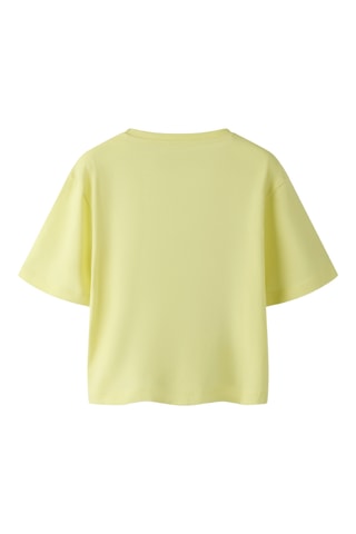 Camiseta de algodón orgánico - Amarillo - Name It