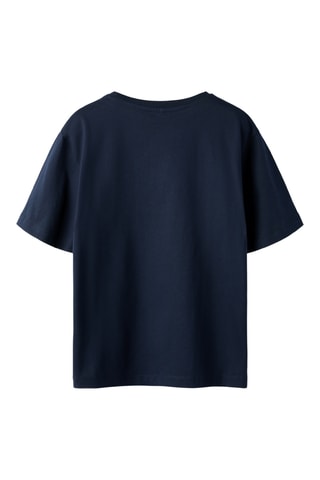 Camiseta de algodón orgánico - Azul marino - Name It