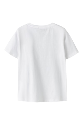 Camiseta de algodón orgánico - Blanco - Name It