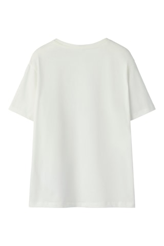 Camiseta de algodón orgánico - Blanco - Name It