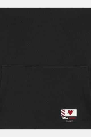 Sudadera con capucha - Negro - Only