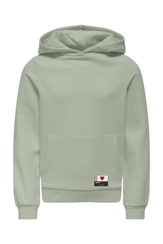 Sudadera con capucha - Verde agua - Only
