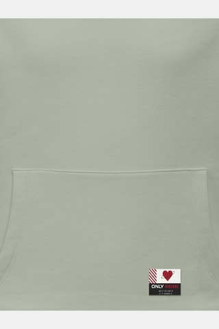 Sudadera con capucha - Verde agua - Only