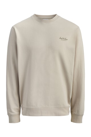 Sudadera de algodón orgánico - Beige - Jack&Jones Junior