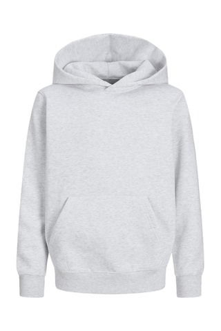 Sudadera con capucha - Blanco jaspeado - Jack&Jones Junior