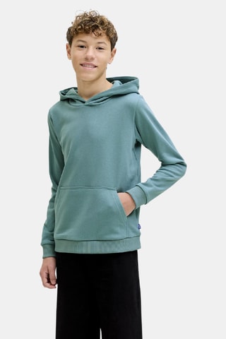 Sweat à capuche - Turquoise - Jack&Jones Junior