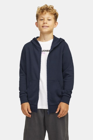 Sudadera con capucha - Azul marino - Jack&Jones Junior