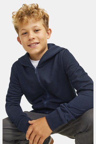 Sudadera con capucha - Azul marino - Jack&Jones Junior