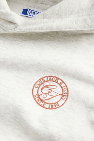 Sudadera de algodón orgánico - Crudo jaspeado - Jack & Jones