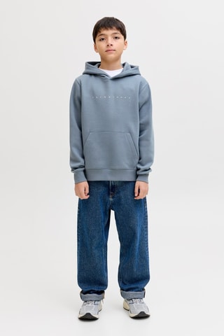 Sudadera de algodón orgánico - Azul - Jack & Jones