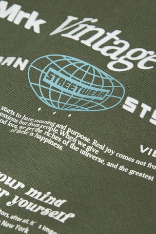 Sudadera de algodón orgánico - Caqui - Name It