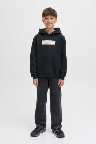 Sudadera de algodón orgánico - Negro - Jack & Jones
