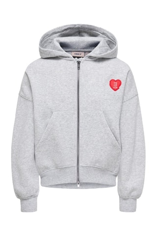 Sudadera con capucha - Gris - Kids Only Girl