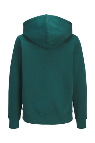 Sudadera de algodón orgánico - Verde oscuro - Jack & Jones