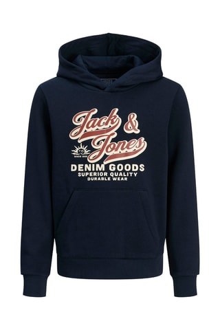 Sudadera de algodón orgánico - Azul marino - Jack & Jones
