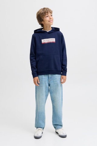 Sudadera de algodón orgánico - Azul marino - Jack & Jones