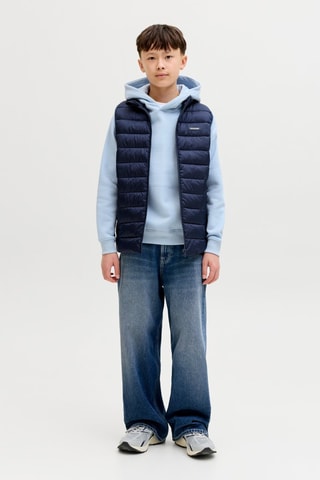 Sudadera de algodón orgánico - Azul - Jack & Jones