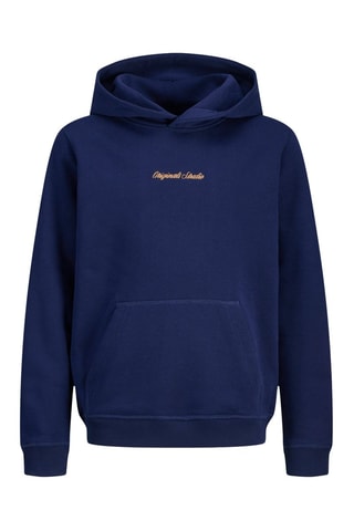 Sudadera con capucha - Azul marino - Jack & Jones