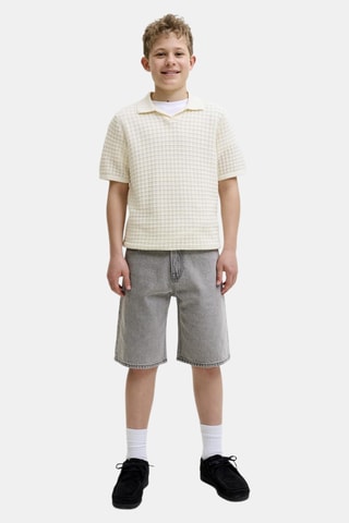 Short vaquero - Gris - Jack&Jones Junior