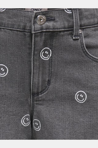 Short vaquero Smiley - Gris claro - Only