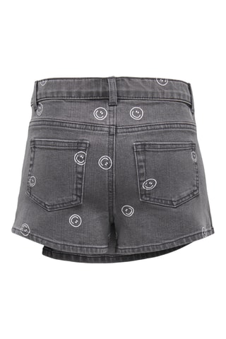Falda pantalón vaquera Smiley - Gris claro - Only