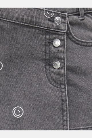 Falda pantalón vaquera Smiley - Gris claro - Only