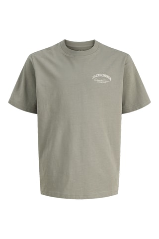 Camiseta relaxed fit - Jack & Jones -  Caqui