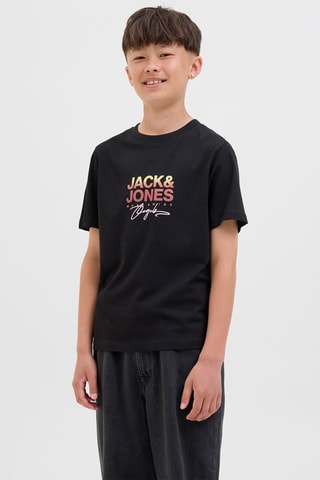 Camiseta regular fit -  Negro