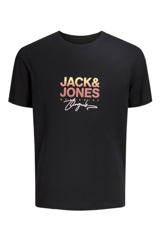 Camiseta regular fit -  Negro