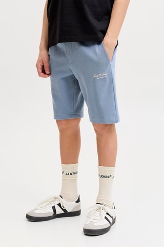 Bermuda regular en coton biologique  - Jack&Jones -  Ciel