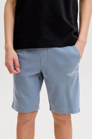 Bermuda regular en coton biologique  - Jack&Jones -  Ciel