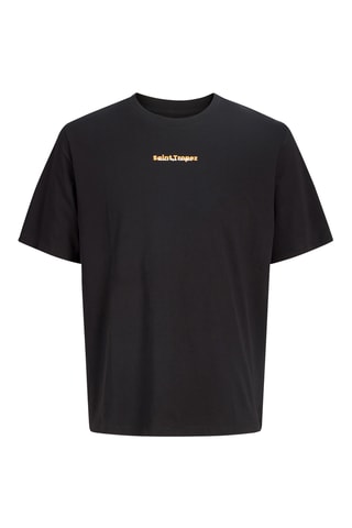 Camiseta relaxed fit - Jack & Jones -  Negro