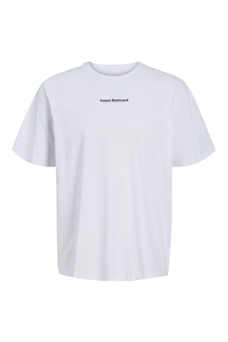 Camiseta relaxed fit - Jack & Jones -  Blanco