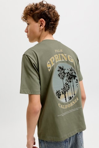 Camiseta relaxed fit - Jack & Jones -  Caqui