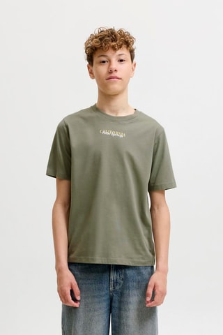 Camiseta relaxed fit - Jack & Jones -  Caqui