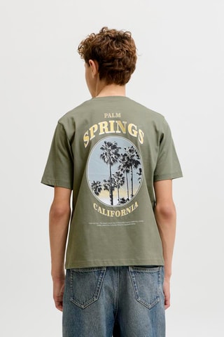 Camiseta relaxed fit - Jack & Jones -  Caqui