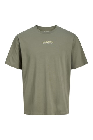 Camiseta relaxed fit - Jack & Jones -  Caqui