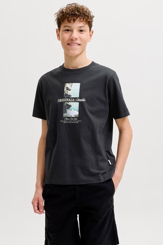 Camiseta relaxed fit - Jack & Jones -  Negro