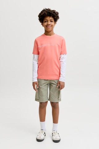 Camiseta relaxed fit - Jack & Jones -  Coral