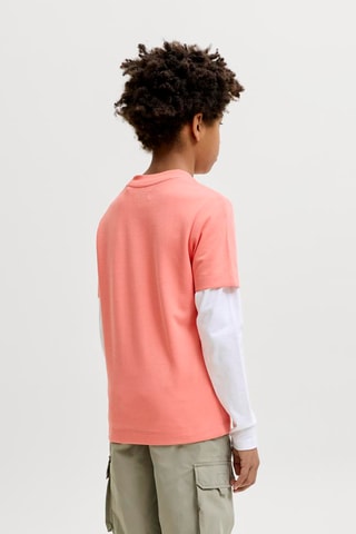 Camiseta relaxed fit - Jack & Jones -  Coral